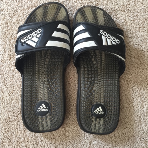 adidas slides with bumps